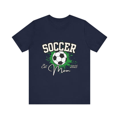 Soccer Mom Pride Unisex Jersey Tee, Sports Shirt, Gift for Soccer Lovers, Casual Wear, Athletic Tee, Soccer Mom Gift