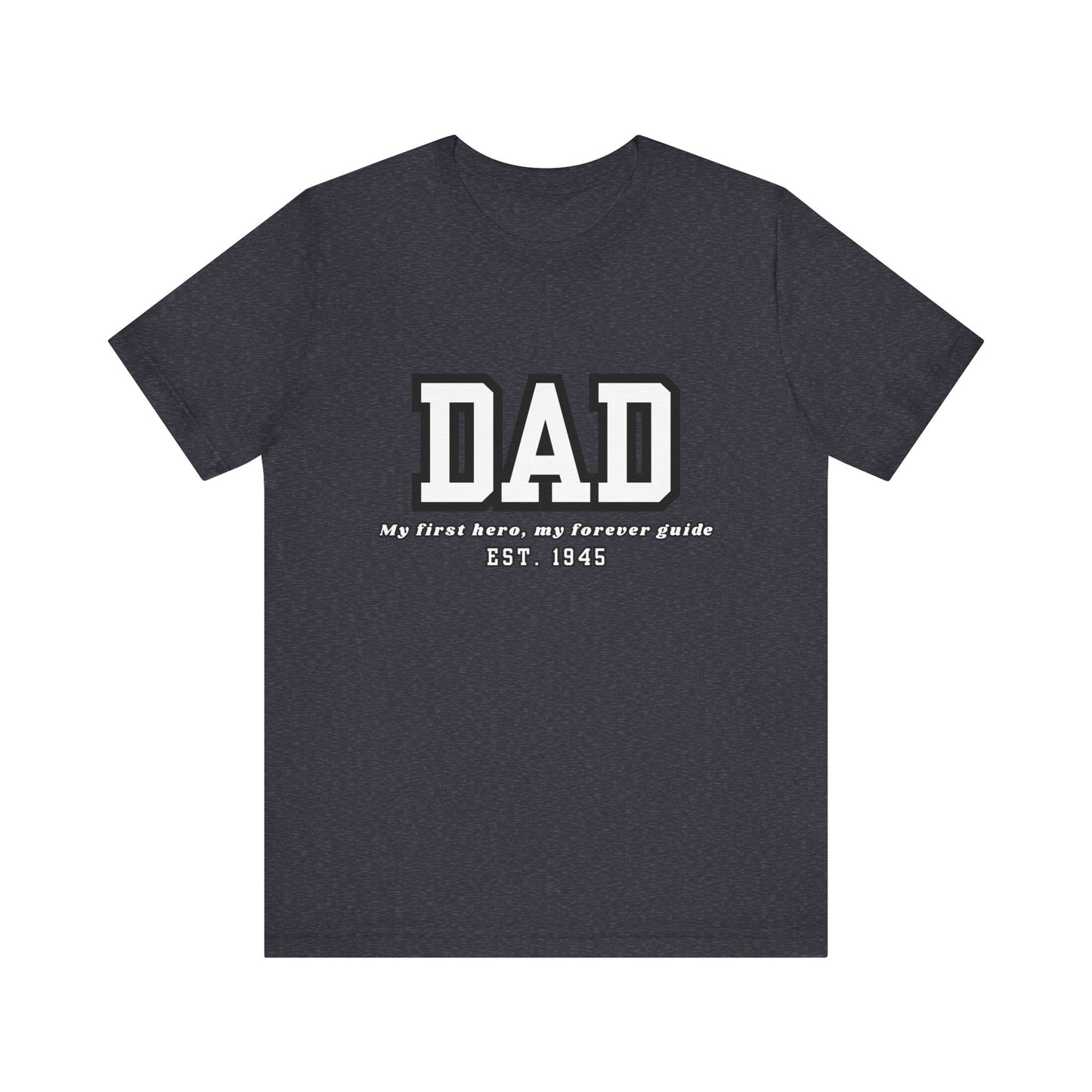 Dad Est. 1986 Unisex Tee - Gift for Father's Day, Birthday Tee, Casual Wear, Family T-Shirt, Dad's Day Out