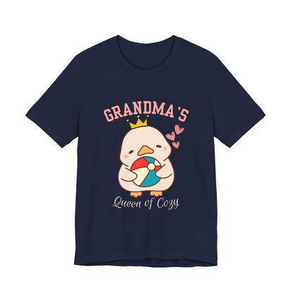 Grandma's Queen of Corgis Tee, Cute Pet Lovers Shirt, Gift for Dog Moms, Unique Grandma Gift, Casual T-Shirt, Fun Animal Tee