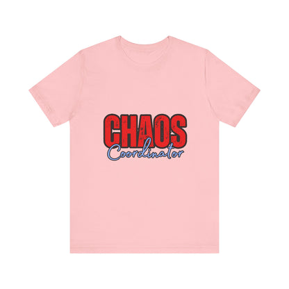 Chaos Coordinator Unisex Jersey Tee | Fun Everyday T-Shirt, Gift for Moms, Family Reunion Wear, Casual Style, Birthday Present