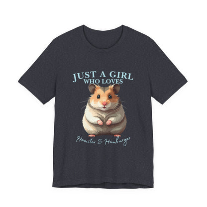 Cute Hamster Lover Tee, Unisex Jersey Short Sleeve Tee, Gifts for Animal Lovers, Pet Owner T-Shirt, Birthday Gift, Hamster Apparel