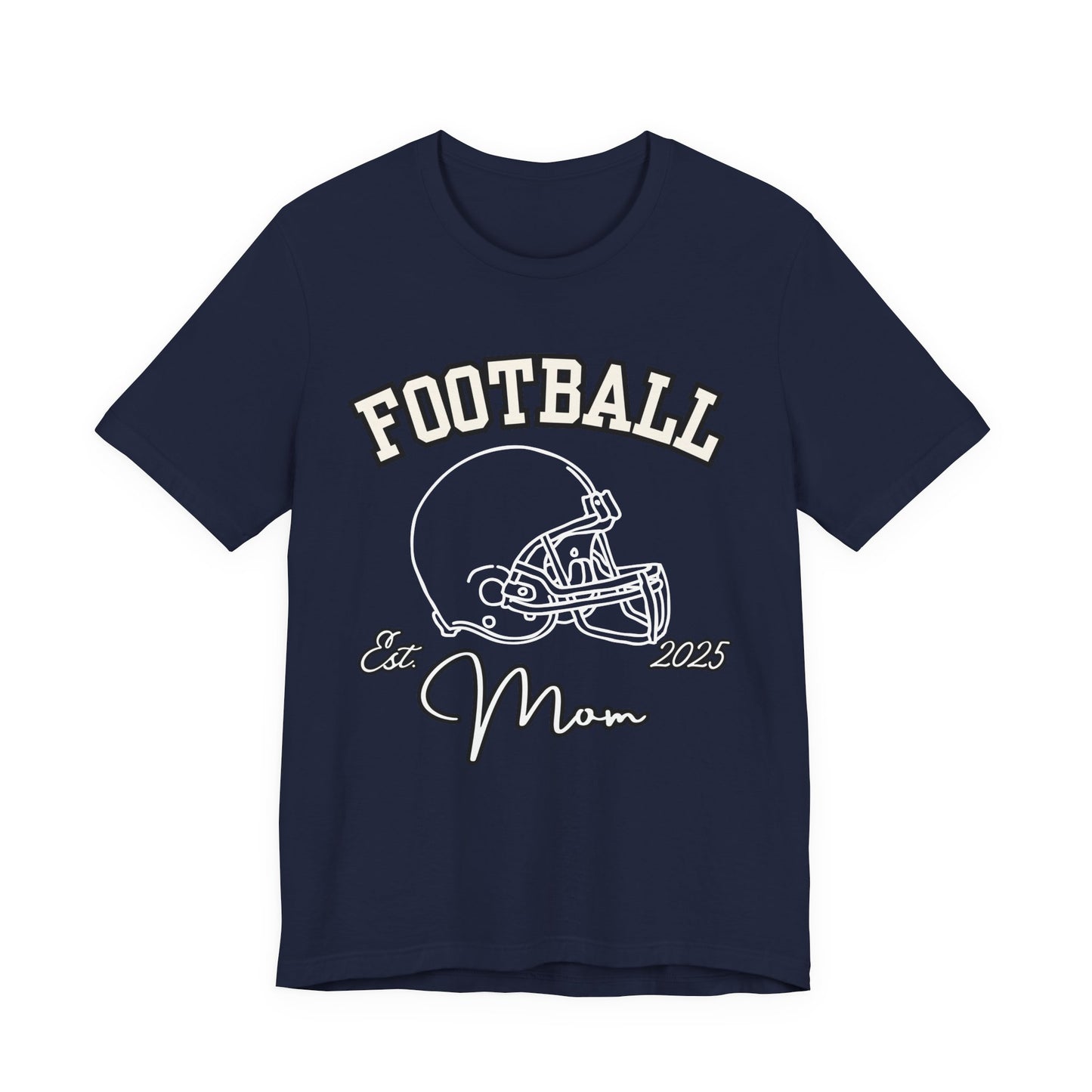 Football Mom Unisex Tee, Sports Fan Shirt, Gift for Moms, Casual Wear, Football Season Apparel, Family Game Day Top