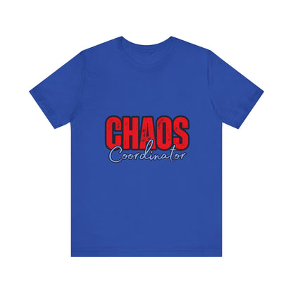 Chaos Coordinator Unisex Jersey Tee | Fun Everyday T-Shirt, Gift for Moms, Family Reunion Wear, Casual Style, Birthday Present