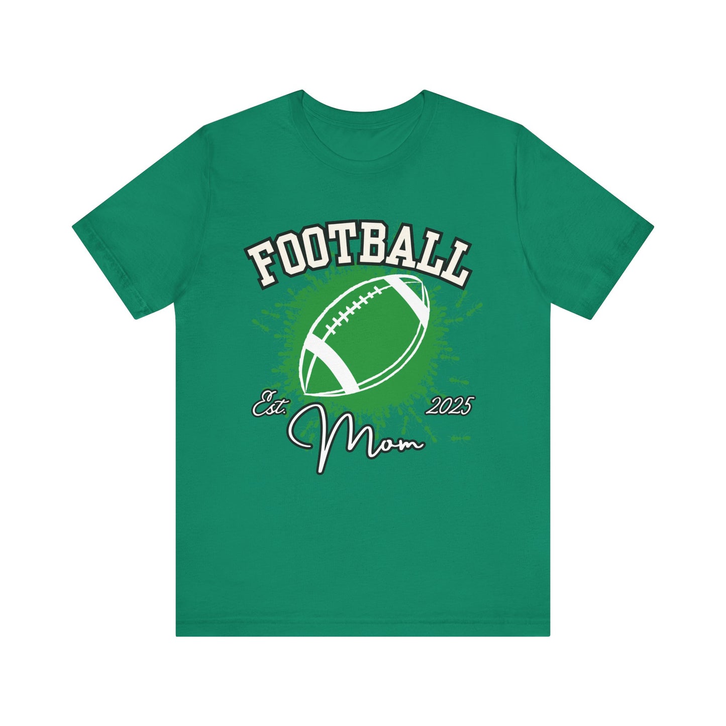 Football Mom Tee, Unisex Short Sleeve T-Shirt, Perfect Gift for Sports Moms, Game Day Apparel, Casual Weekend Wear