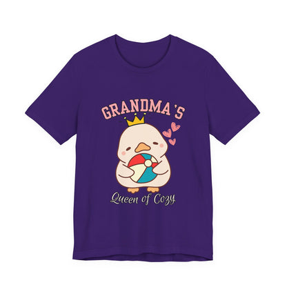 Grandma's Queen of Corgis Tee, Cute Pet Lovers Shirt, Gift for Dog Moms, Unique Grandma Gift, Casual T-Shirt, Fun Animal Tee