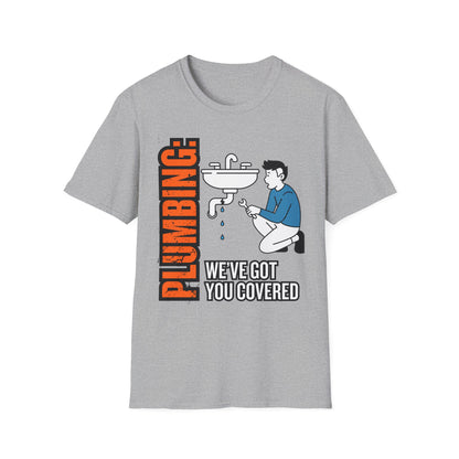 Plumbing Repair Enthusiast T-Shirt, Funny Plumbing Tee, Unisex Humor Shirt, Gifts for Plumbers, Plumbing Shirt, Home Repair Gift