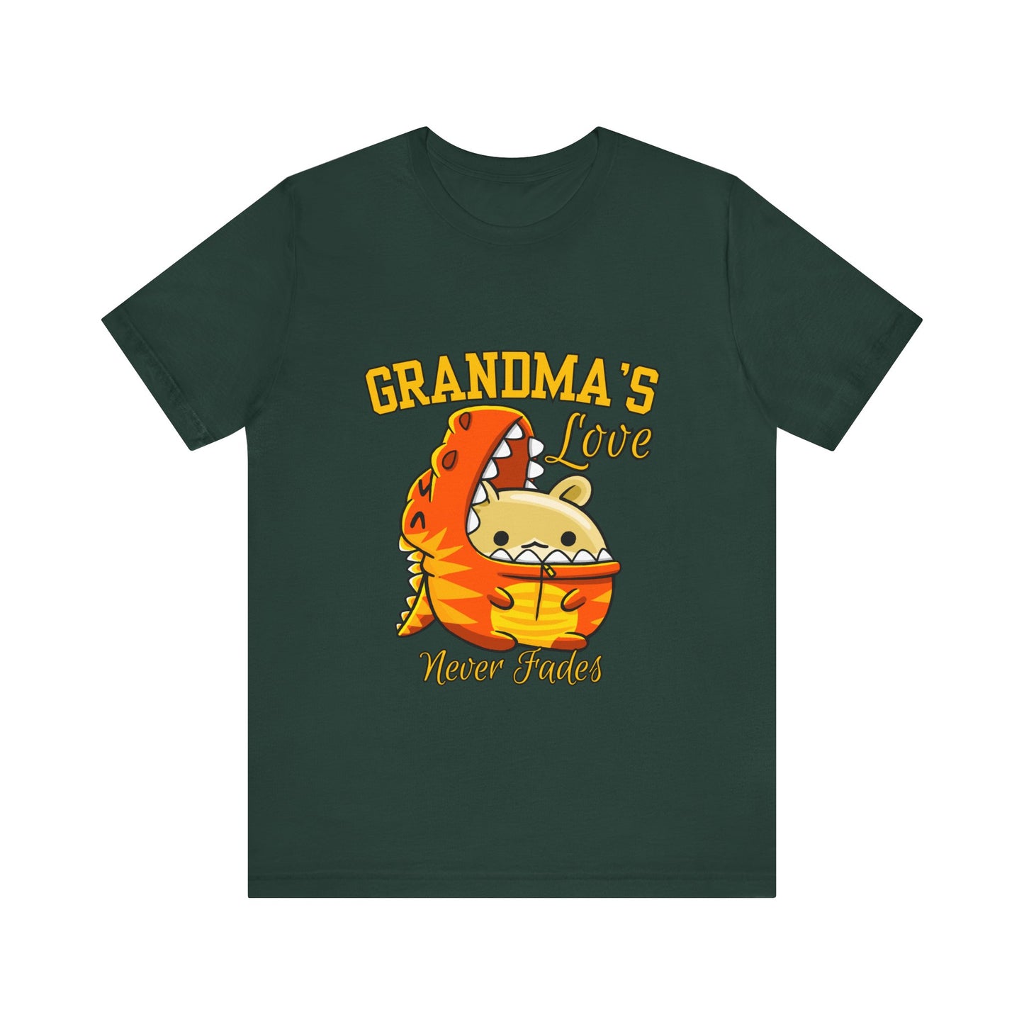 Grandma's Love Unisex Tee, Cute Family T-Shirt, Gifts for Grandma, Birthday Shirt, Summer Casual Wear, Cute Graphic Tee