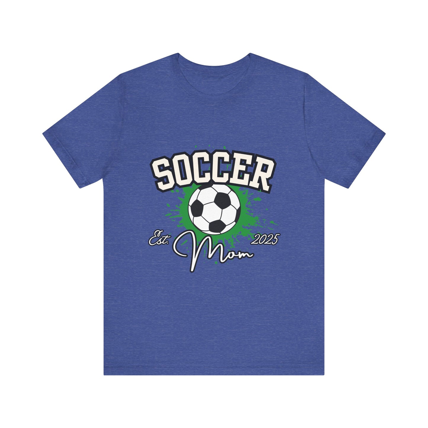 Soccer Mom Pride Unisex Jersey Tee, Sports Shirt, Gift for Soccer Lovers, Casual Wear, Athletic Tee, Soccer Mom Gift