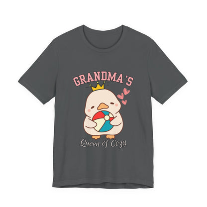 Grandma's Queen of Corgis Tee, Cute Pet Lovers Shirt, Gift for Dog Moms, Unique Grandma Gift, Casual T-Shirt, Fun Animal Tee