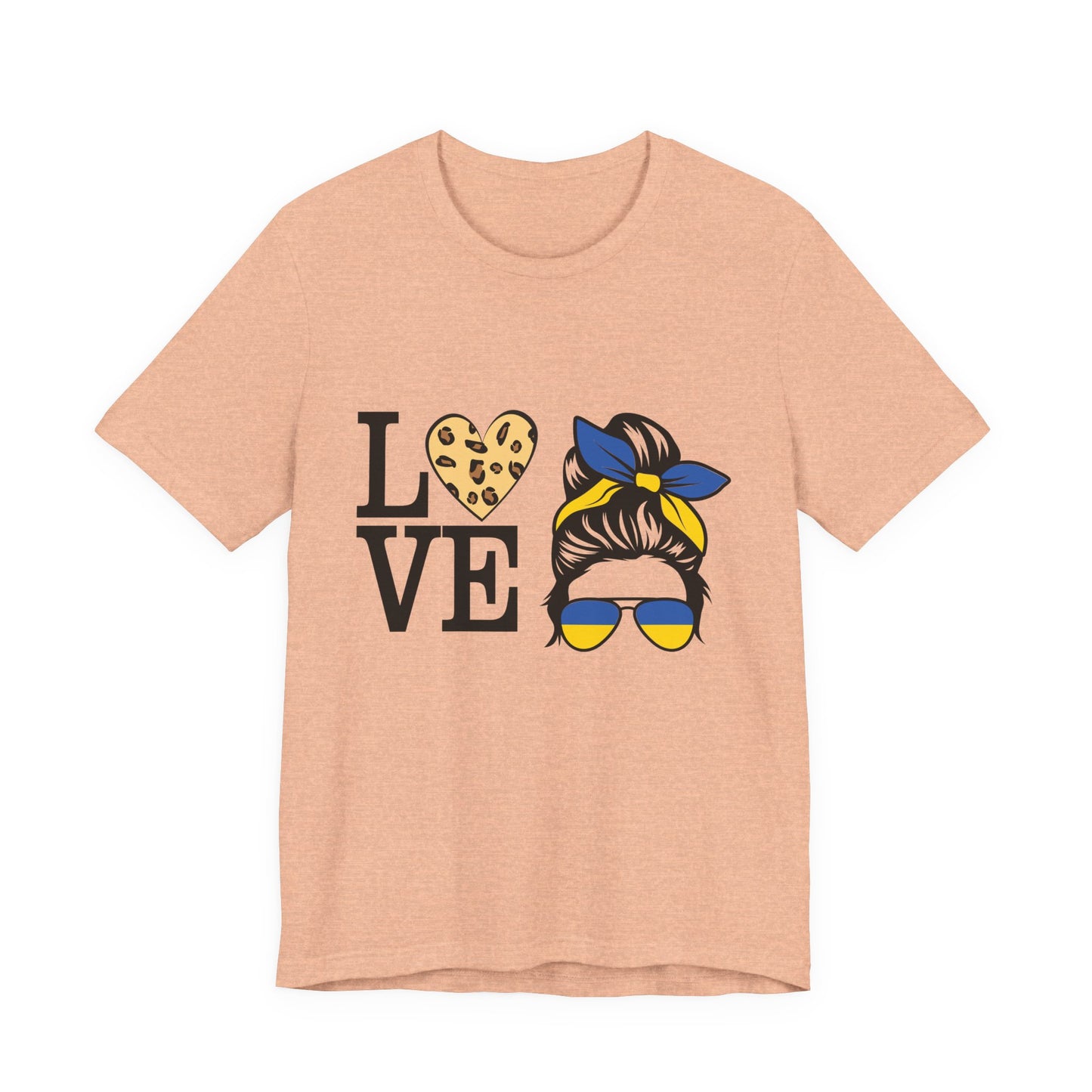 Stylish Love Graphic Tee, Casual Shirt, Gift for Her, Summer Fashion, Trendy Outfit, Valentine's Day, Birthday Gift