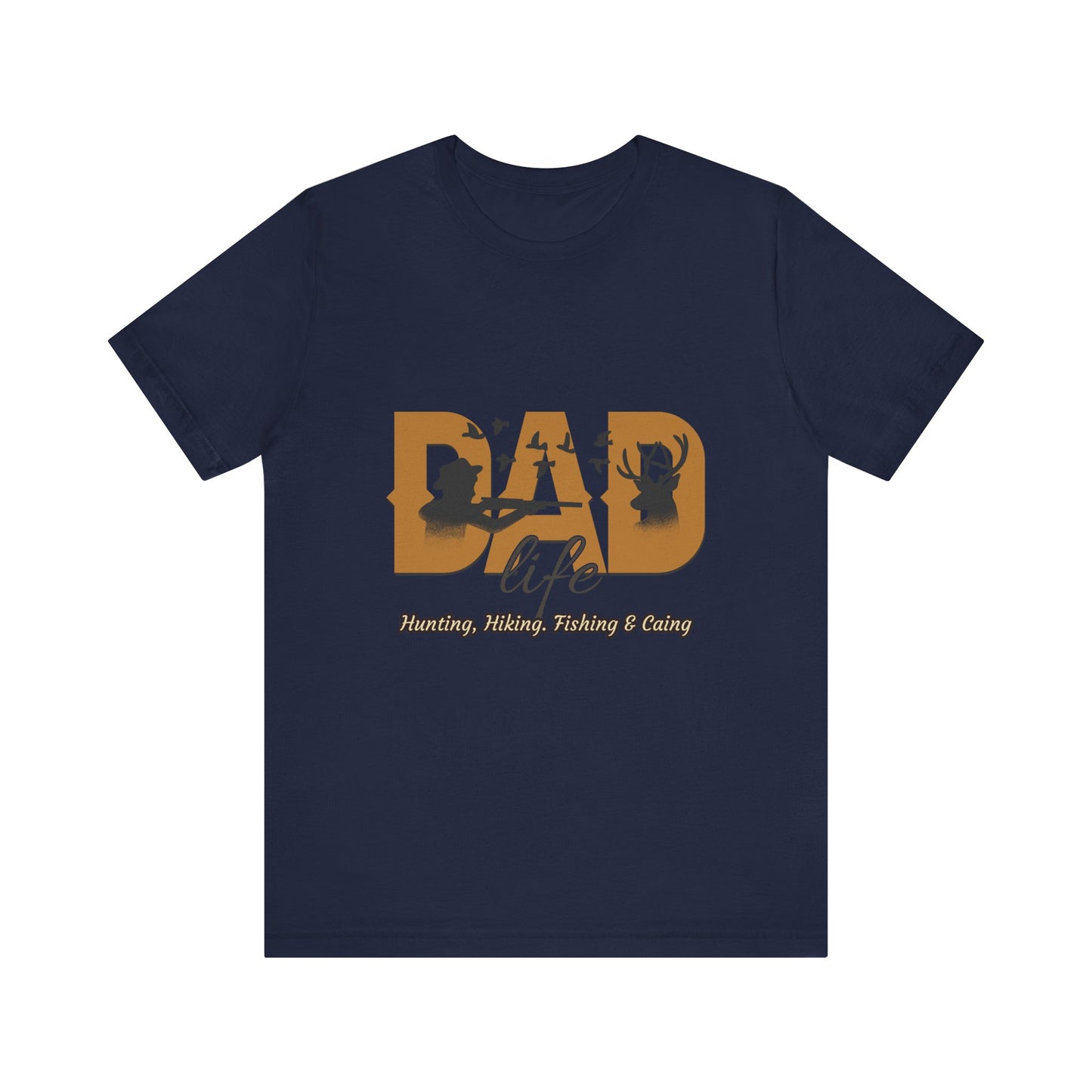 Dad Life Short Sleeve Tee - Celebrate Fatherhood, Gift for Dads, Casual Everyday Wear, Father's Day, Family Gatherings, Outdoor Adventures