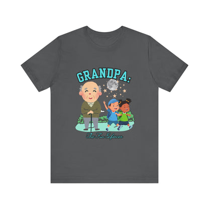 Grandpa's Fun Explorer Tee, Grandfather Gift, Family Reunion Shirt, Cute Kids T-Shirt, Dad Joke Apparel