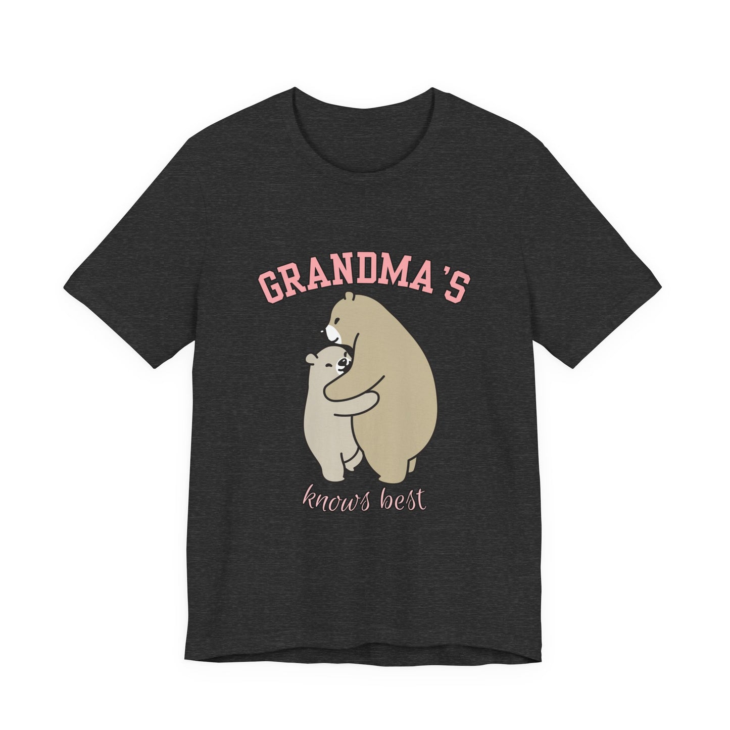 Grandma's Bears Unisex Short Sleeve Tee, Cute T-Shirt for Grandma, Gift for Grandparents, Birthday Gift, Family Matching Outfits