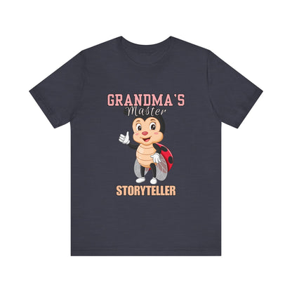 Grandma's Master Storyteller Tee, Unisex Tee, Gift for Grandma, Storyteller Shirt, Children's Storytime Tee, Family Bonding Shirt