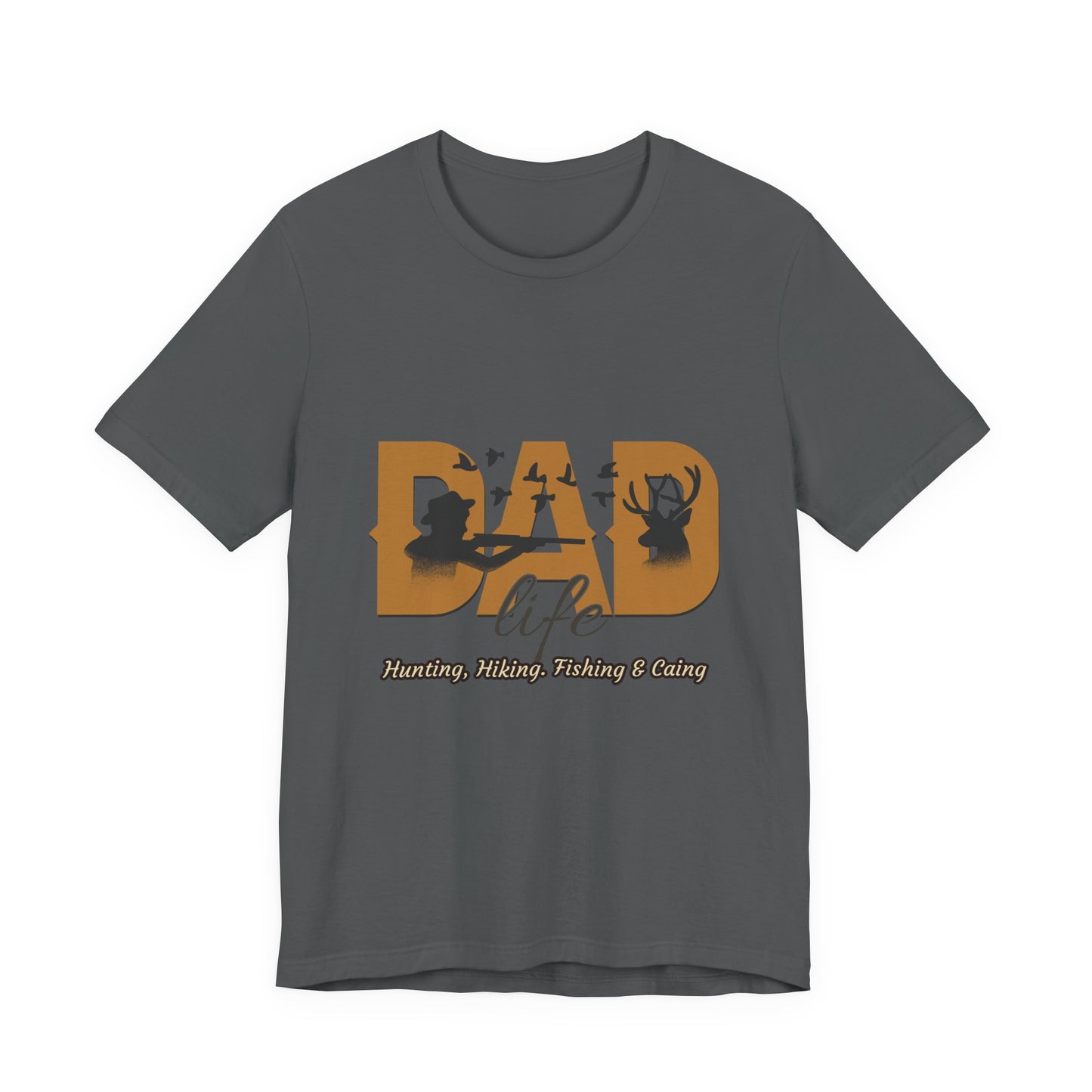 Dad Life Short Sleeve Tee - Celebrate Fatherhood, Gift for Dads, Casual Everyday Wear, Father's Day, Family Gatherings, Outdoor Adventures