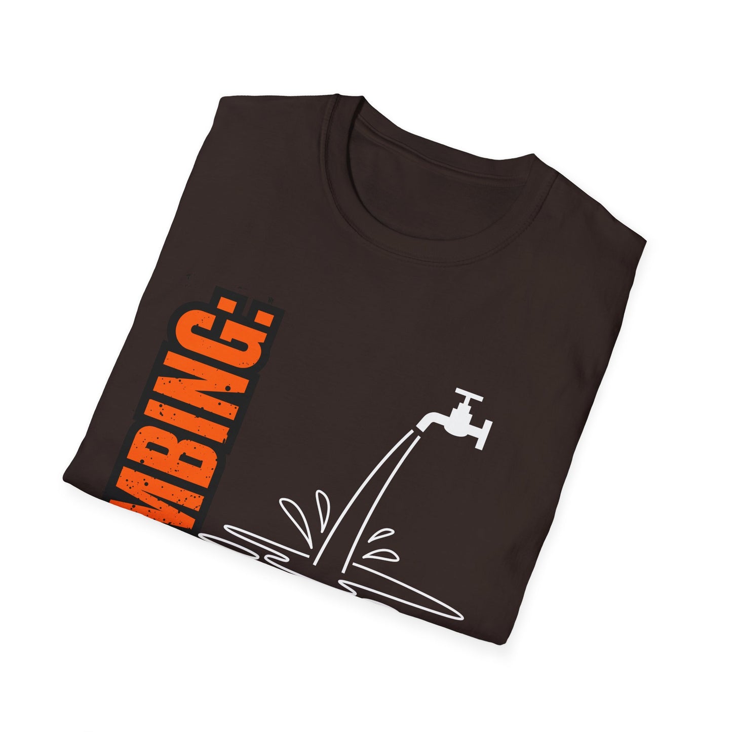 Plumbing Flow State Tee, Unisex Softstyle T-Shirt, Casual Workwear, Gift for Plumbers, Home Improvement Enthusiasts