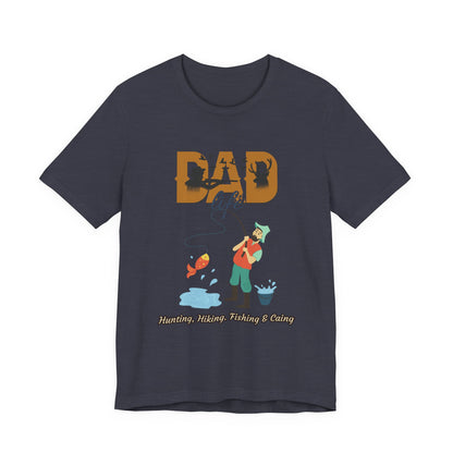 Dad Life Fishing Tee, Perfect for Fathers Day, Outdoor Adventures, Casual Wear, Gift for Dads, Fishing Enthusiasts
