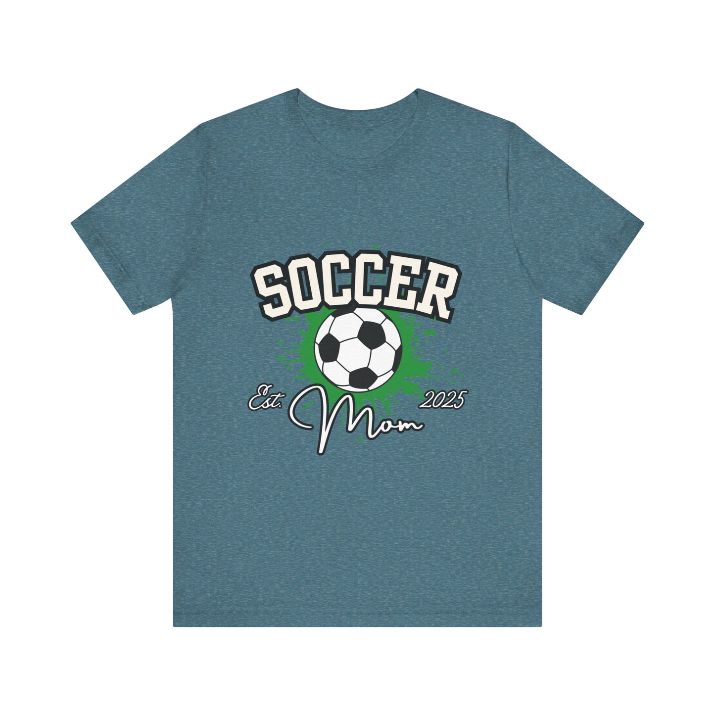 Soccer Mom Pride Unisex Jersey Tee, Sports Shirt, Gift for Soccer Lovers, Casual Wear, Athletic Tee, Soccer Mom Gift
