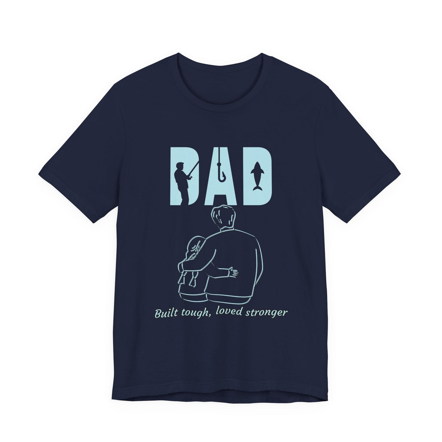 Dad's Love Unisex Tee, Perfect Gift for Father's Day, Birthday, Casualwear, Family Time, Outdoor Adventure