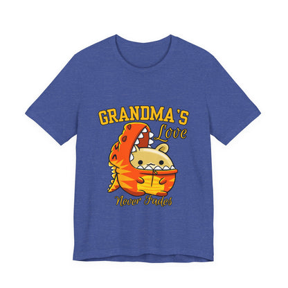 Grandma's Love Unisex Tee, Cute Family T-Shirt, Gifts for Grandma, Birthday Shirt, Summer Casual Wear, Cute Graphic Tee