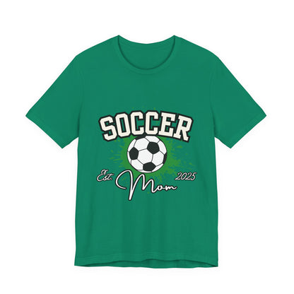 Soccer Mom Pride Unisex Jersey Tee, Sports Shirt, Gift for Soccer Lovers, Casual Wear, Athletic Tee, Soccer Mom Gift