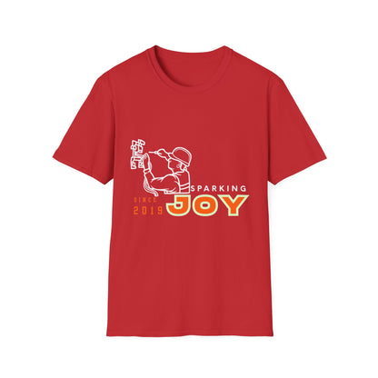 Joyful Electrical Worker Unisex Softstyle T-Shirt - Perfect Electrician Gift, Electrical Engineer, Unisex Graphic Tee