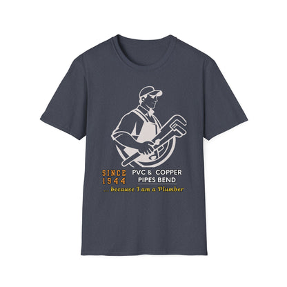 Vintage Plumber T-Shirt, Retro Plumbing Tee, Funny Pipe Fitter Shirt, Gift for Homeowners, Tradesman T-shirt
