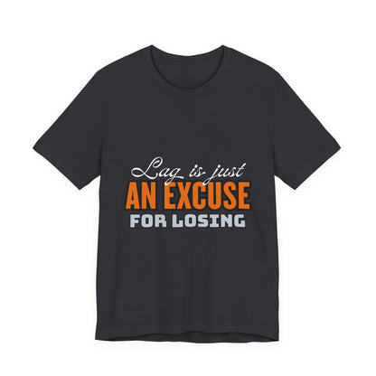 Motivational Fitness Tee, Unisex Jersey Short Sleeve Tee - 'Laziness is just an excuse for losing', Workout Apparel, Gym Shirt, Gift [...]