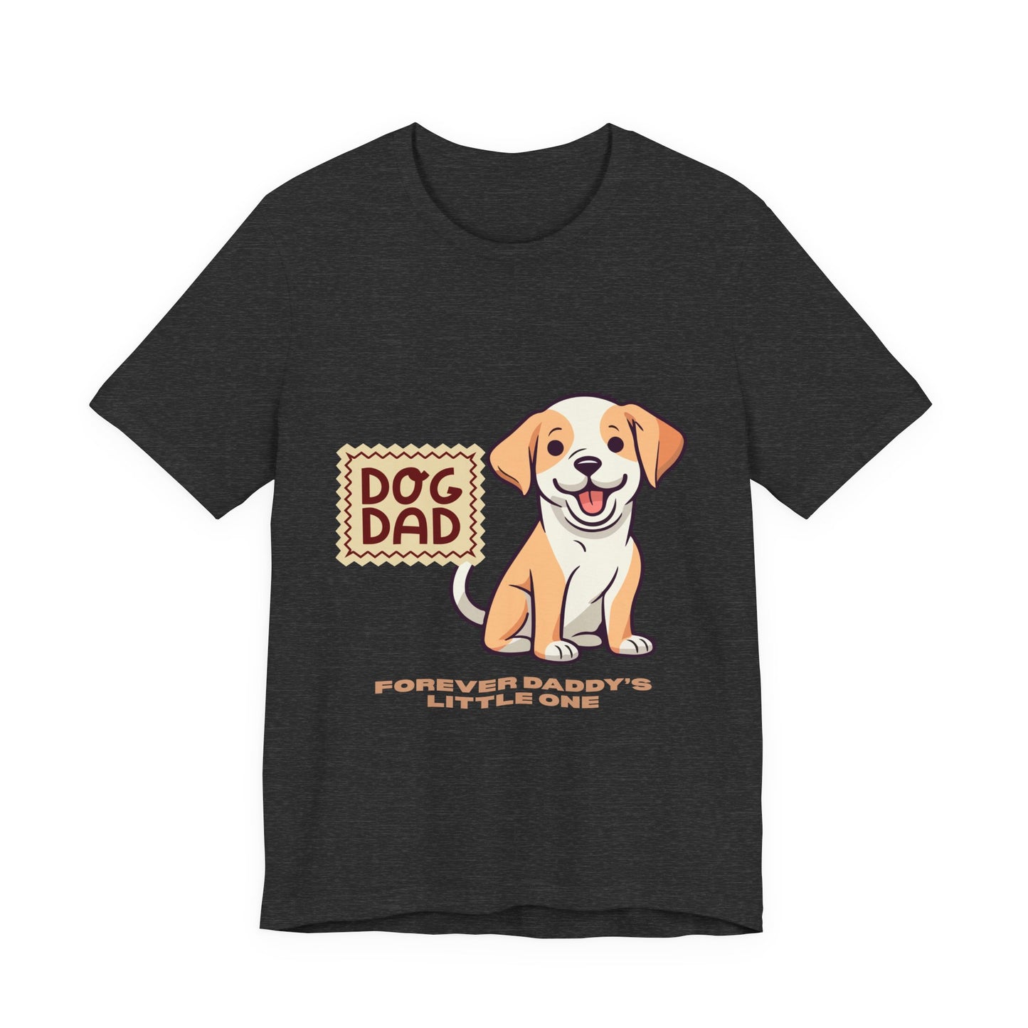 Dog Dad T-Shirt, Perfect Gift for Pet Lovers, Father's Day Apparel, Unisex Casual Tee, Dog Lover Shirt, Cute Dog Dad Design