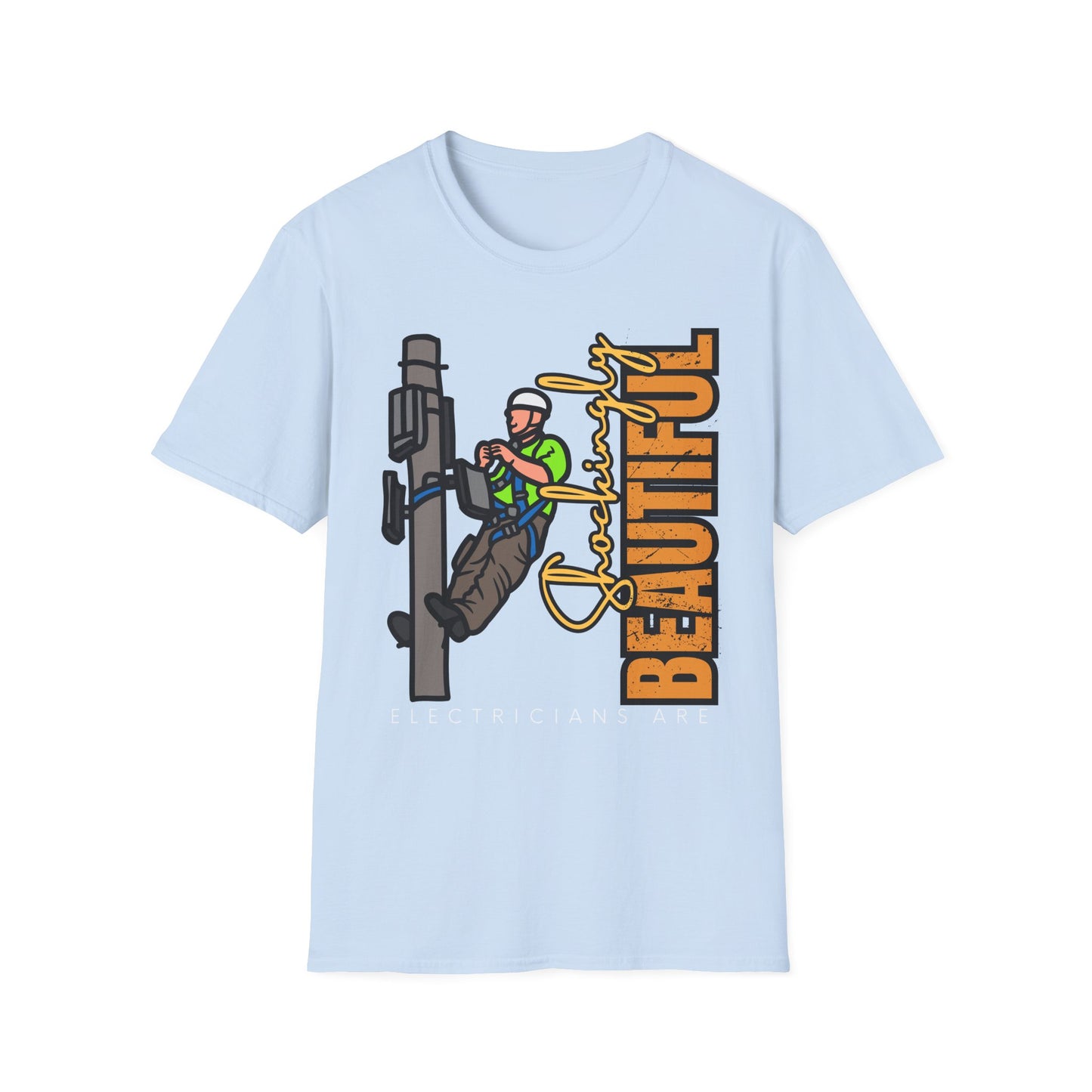Electrician Shirt | Electrician T-Shirt | Electrician Gift | Electrical Worker Apparel | Electricians Are Shockingly Beautiful