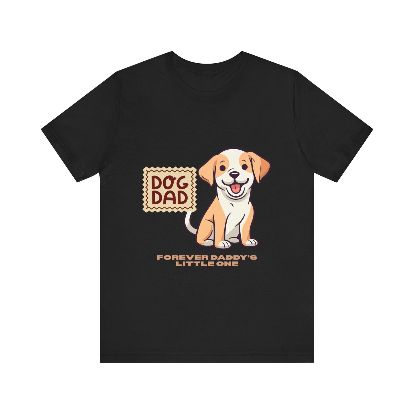 Dog Dad T-Shirt, Perfect Gift for Pet Lovers, Father's Day Apparel, Unisex Casual Tee, Dog Lover Shirt, Cute Dog Dad Design