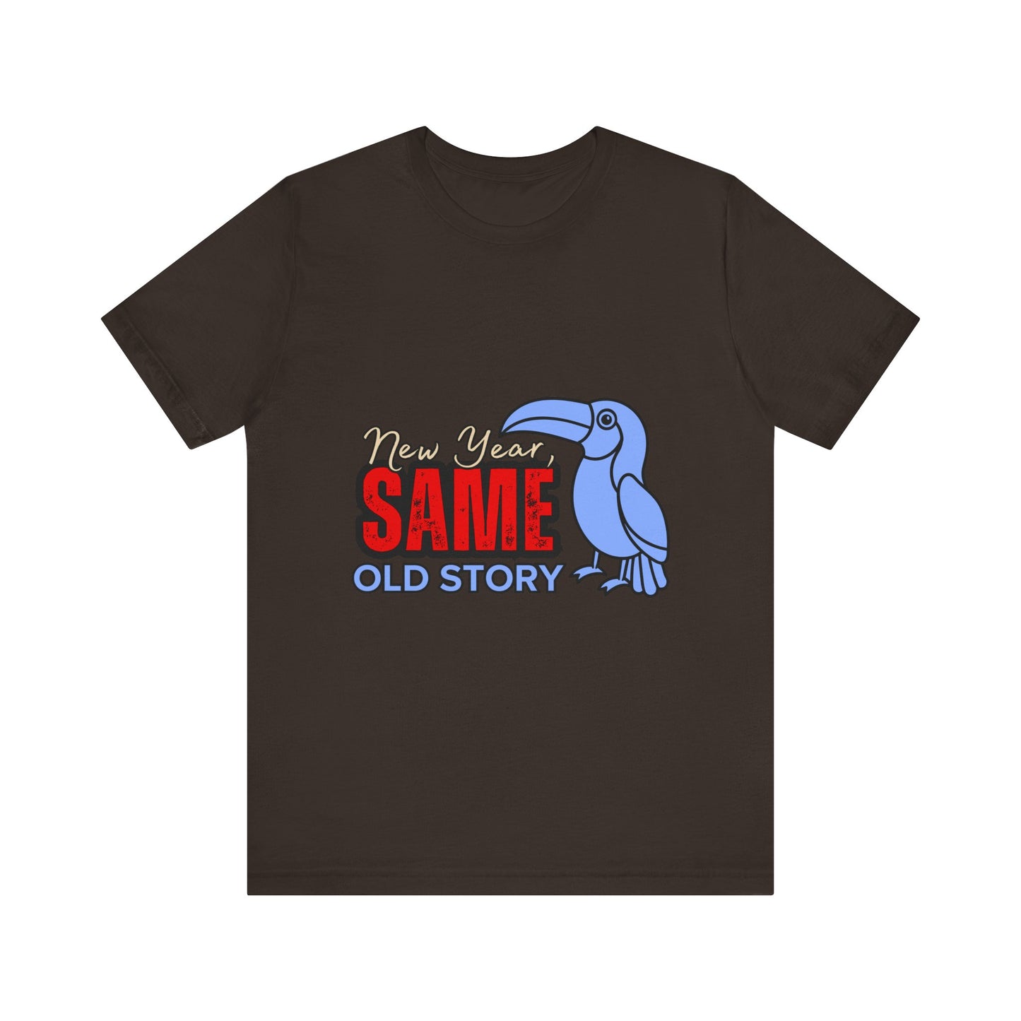 New Year Same Old Story Tee | Funny Graphic T-Shirt | Unisex Casual Wear | Gift for Friends | Holiday Party Apparel, New Year's [...]