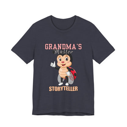Grandma's Master Storyteller Tee, Unisex Tee, Gift for Grandma, Storyteller Shirt, Children's Storytime Tee, Family Bonding Shirt