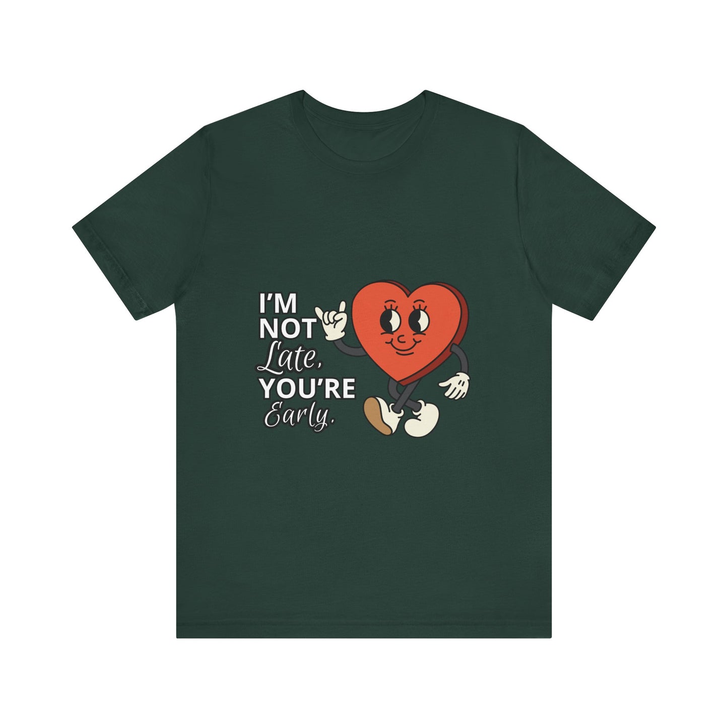 I'm Not Like You're Sorry Tee, Unisex Graphic T-Shirt, Fun Heart Design, Casual Gift, Cute Everyday Wear, Valentine's Day Top