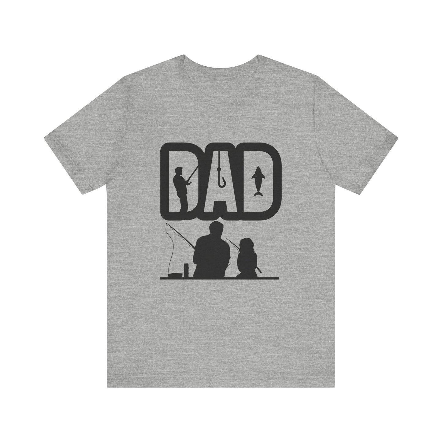 Father and Child Fishing Tee, Perfect Gift for Dads, Fishing Enthusiast Shirt, Father's Day Apparel, Family Bonding Tee