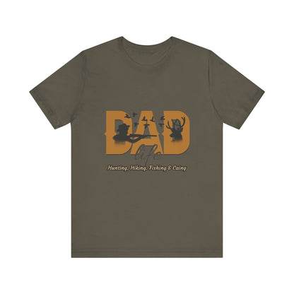 Dad Life Short Sleeve Tee - Celebrate Fatherhood, Gift for Dads, Casual Everyday Wear, Father's Day, Family Gatherings, Outdoor Adventures