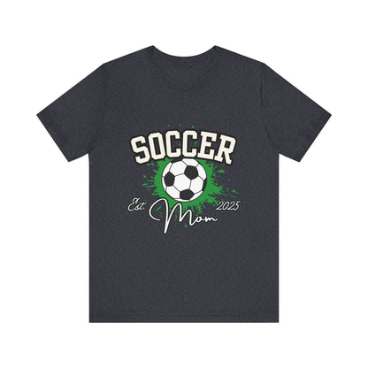 Soccer Mom Pride Unisex Jersey Tee, Sports Shirt, Gift for Soccer Lovers, Casual Wear, Athletic Tee, Soccer Mom Gift