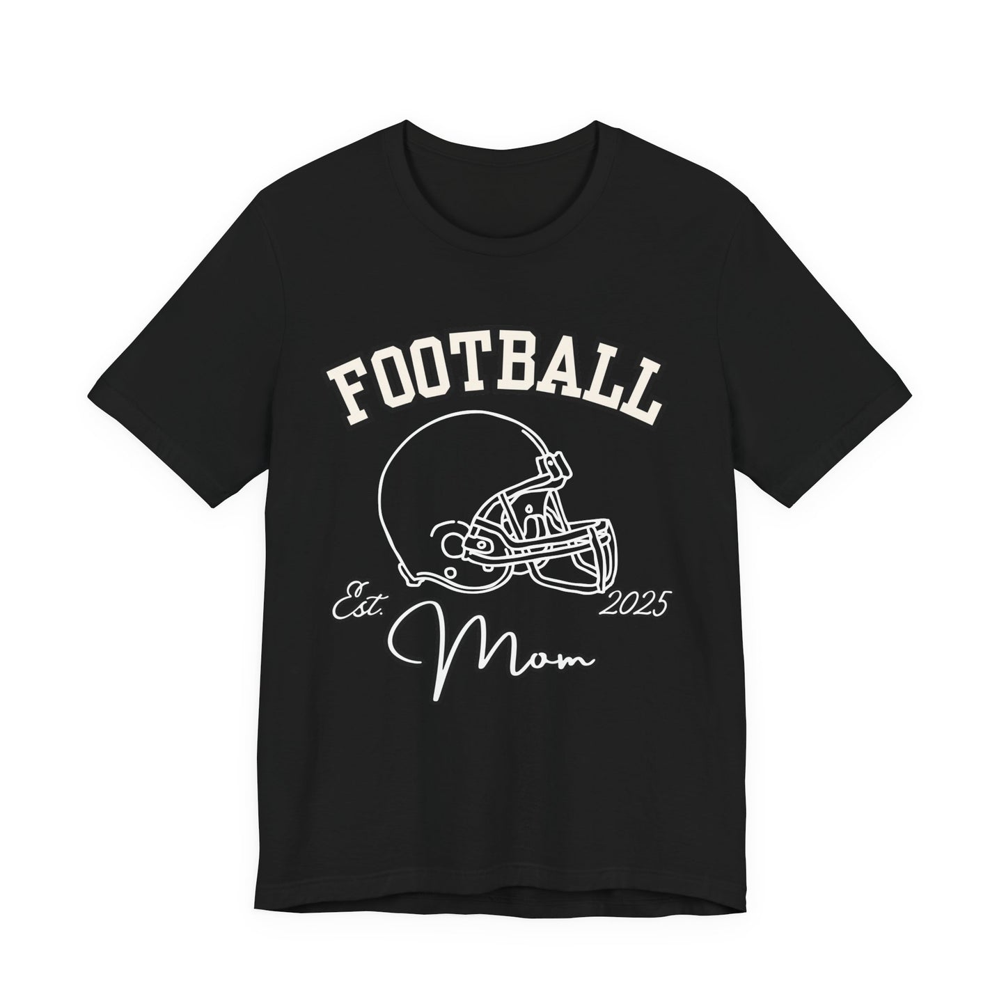 Football Mom Unisex Tee, Sports Fan Shirt, Gift for Moms, Casual Wear, Football Season Apparel, Family Game Day Top