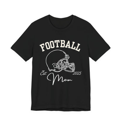 Football Mom Unisex Tee, Sports Fan Shirt, Gift for Moms, Casual Wear, Football Season Apparel, Family Game Day Top