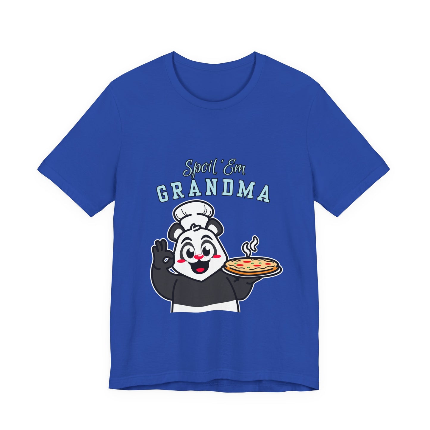 Cute Grandma Cooking Tee, Fun Family Gift, Unisex T-Shirt, Cute Chef Panda Design, Birthday, Mother's Day, Casual Wear
