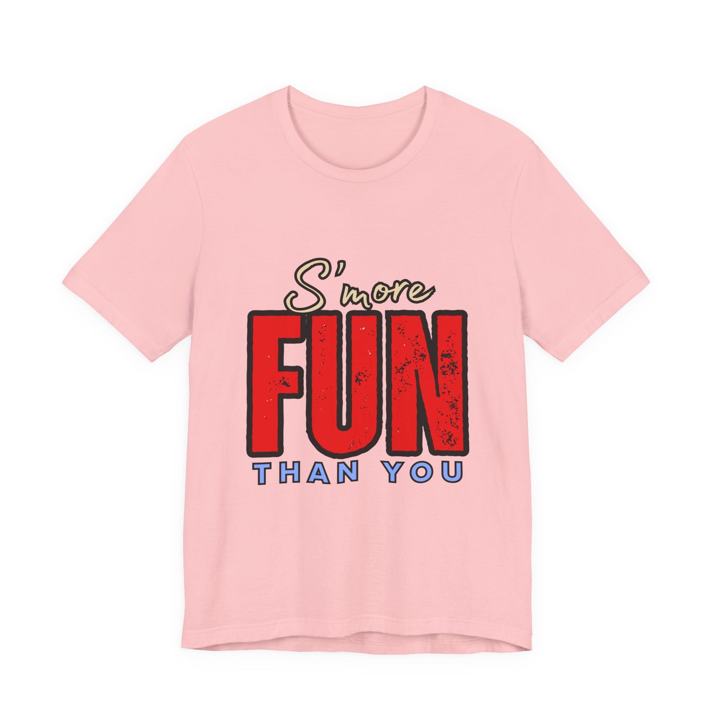 S'more Fun Unisex Jersey Tee - Perfect for Campfires, Summer Vibes, Family Gatherings, Gift for Outdoor Lovers, Cozy Celebrations