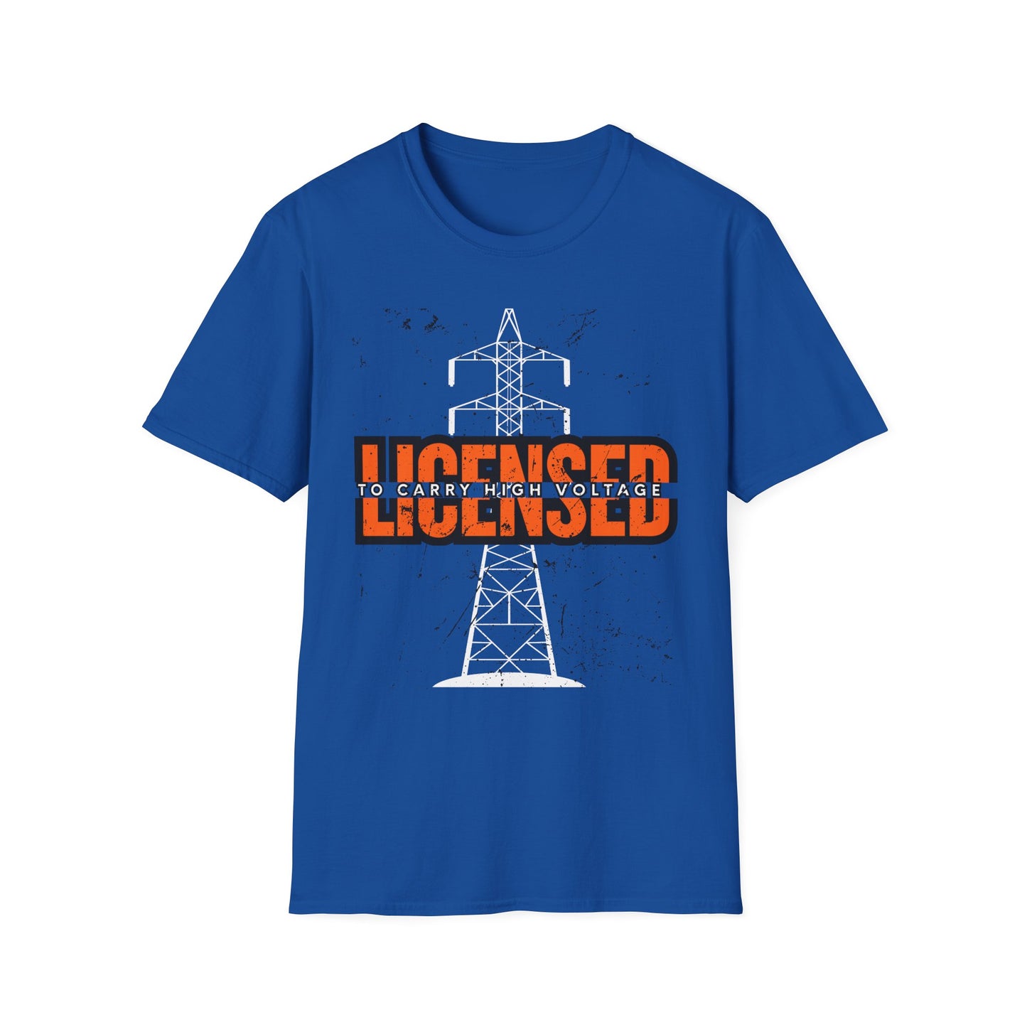 Licensed Electrician Vintage Style Unisex T-Shirt, Casual Wear, Graphic Tee for Everyday Use, Gift for Friends, Trendy Apparel