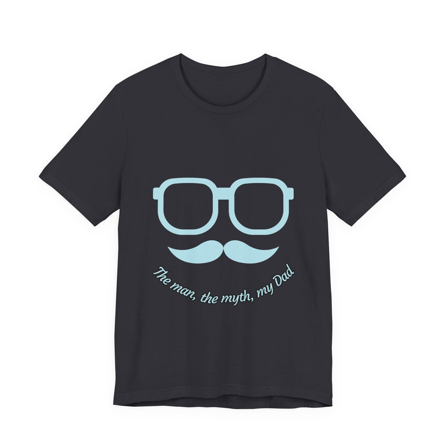 Dad Myth Short Sleeve Tee, Father's Day Gift, Unisex T-Shirt, Funny Dad Shirt, Casual Dad Apparel, Gift for Him