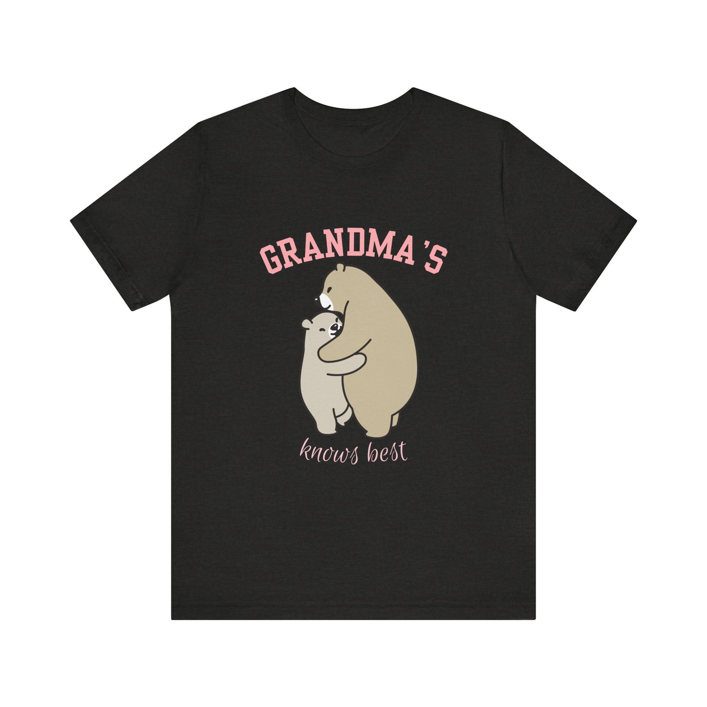 Grandma's Bears Unisex Short Sleeve Tee, Cute T-Shirt for Grandma, Gift for Grandparents, Birthday Gift, Family Matching Outfits