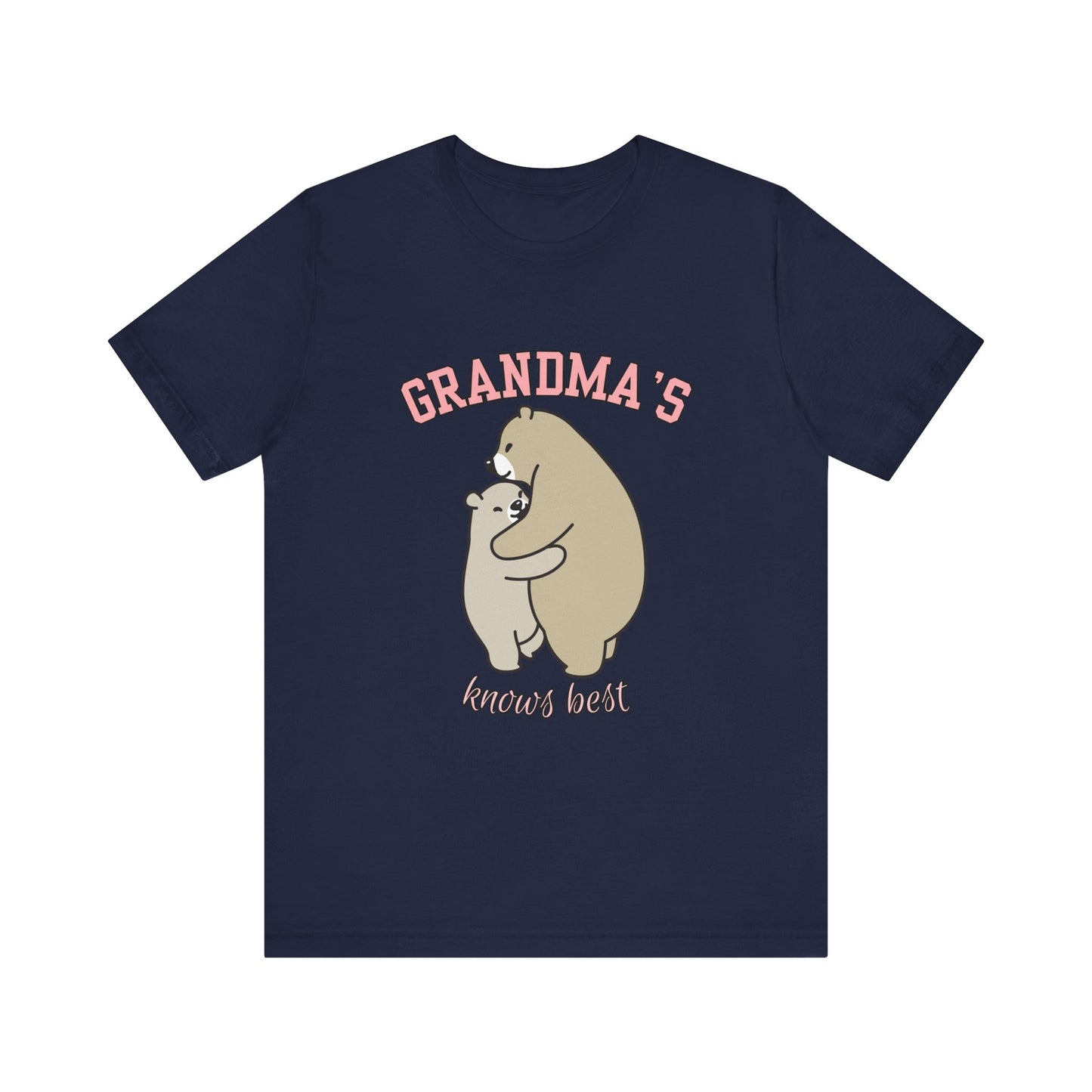 Grandma's Bears Unisex Short Sleeve Tee, Cute T-Shirt for Grandma, Gift for Grandparents, Birthday Gift, Family Matching Outfits