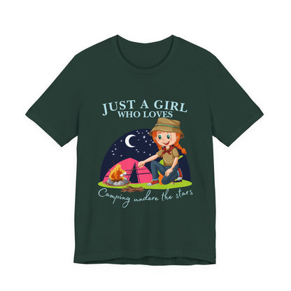 Camping Lover's Tee | Perfect for Outdoor Adventures, Gift for Nature Enthusiasts, Summer Camp, Hiking, Outdoor Activities
