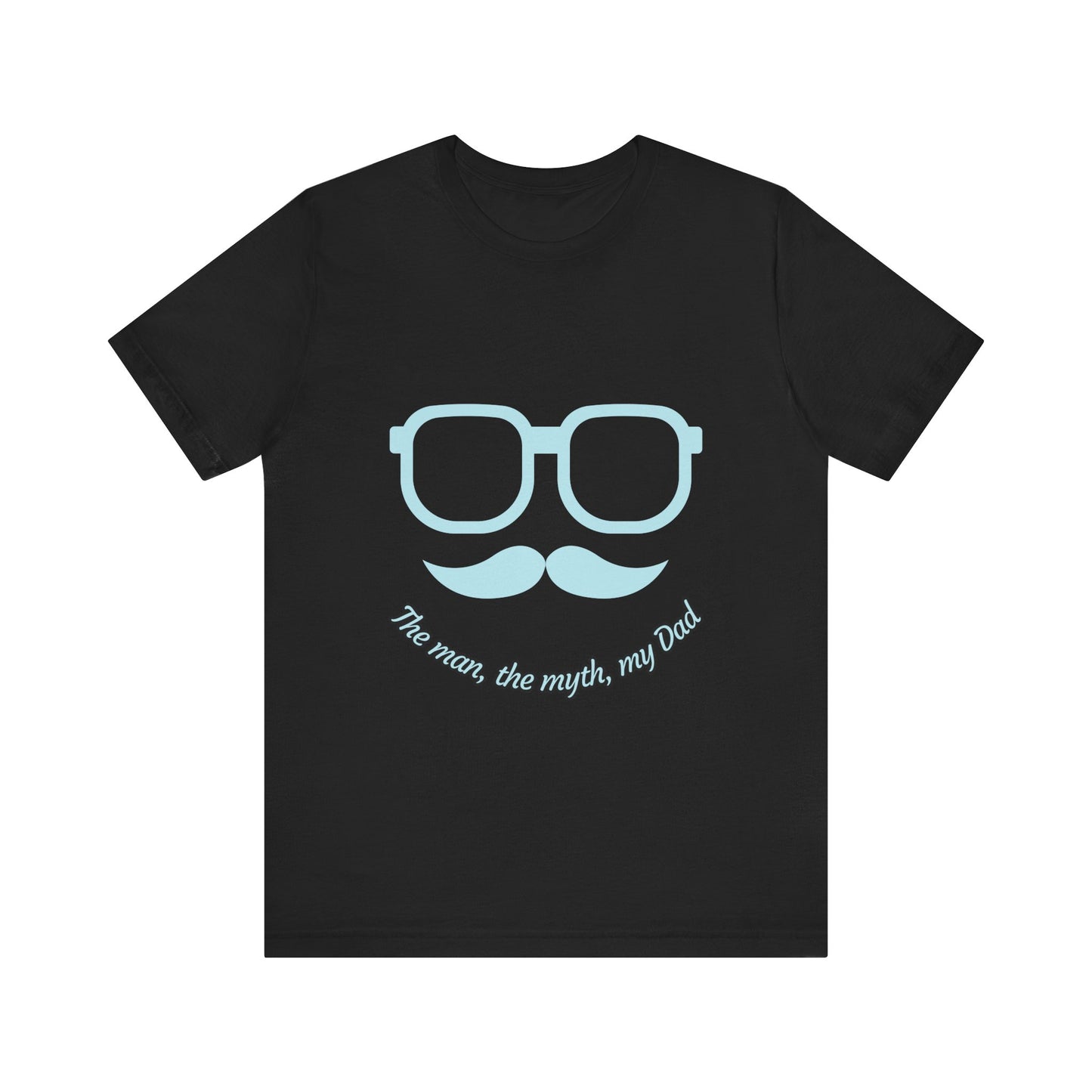Dad Myth Short Sleeve Tee, Father's Day Gift, Unisex T-Shirt, Funny Dad Shirt, Casual Dad Apparel, Gift for Him