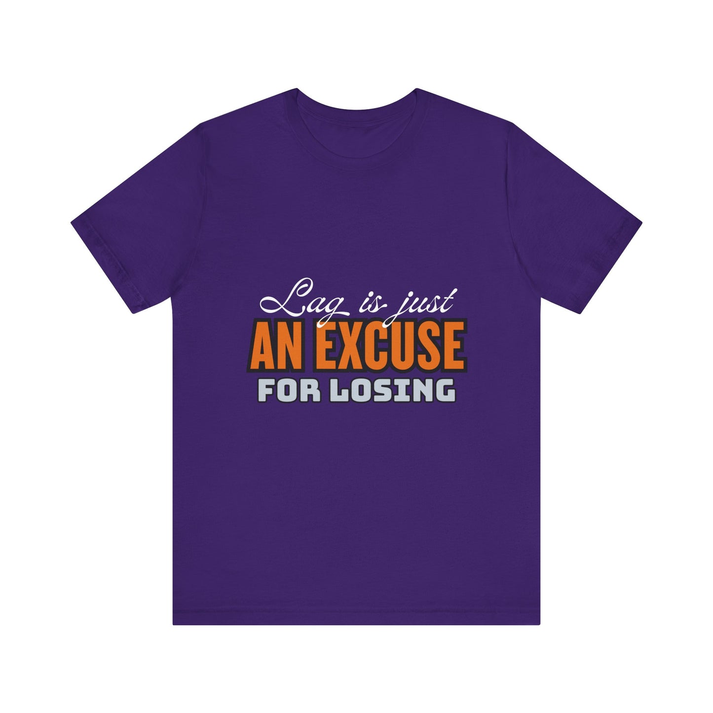 Motivational Fitness Tee, Unisex Jersey Short Sleeve Tee - 'Laziness is just an excuse for losing', Workout Apparel, Gym Shirt, Gift [...]