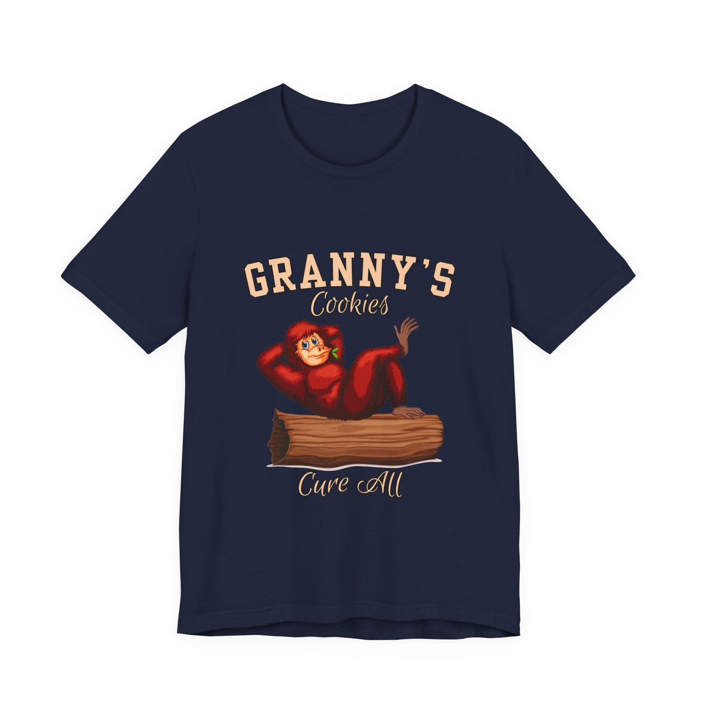 Granny's Cookies Unisex Tee, Cute Cookie Lover Gift, Baking T-Shirt, Funny Foodie Apparel, Family Gathering Shirt, Holiday Gift Idea