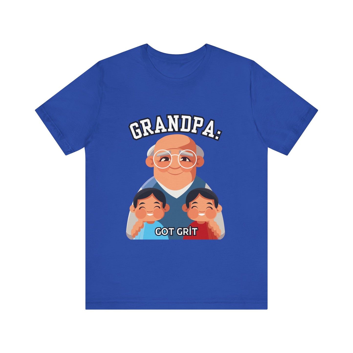 Grandpa Got Grit Tee, Funny Grandpa Shirt, Father's Day Gift, Family Reunion T-Shirt, Cute Gift for Grandpas, Unisex Graphic Tee